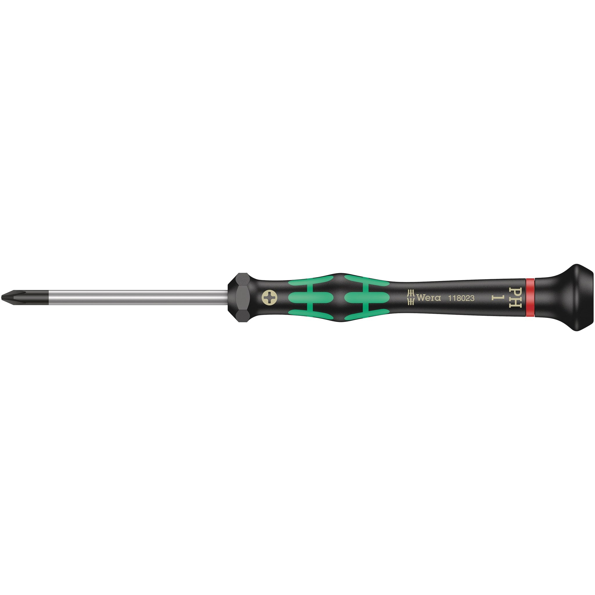 Wera 2050 PH Screwdriver for Phillips screws for electronic applications, PH 1 x 60 mm