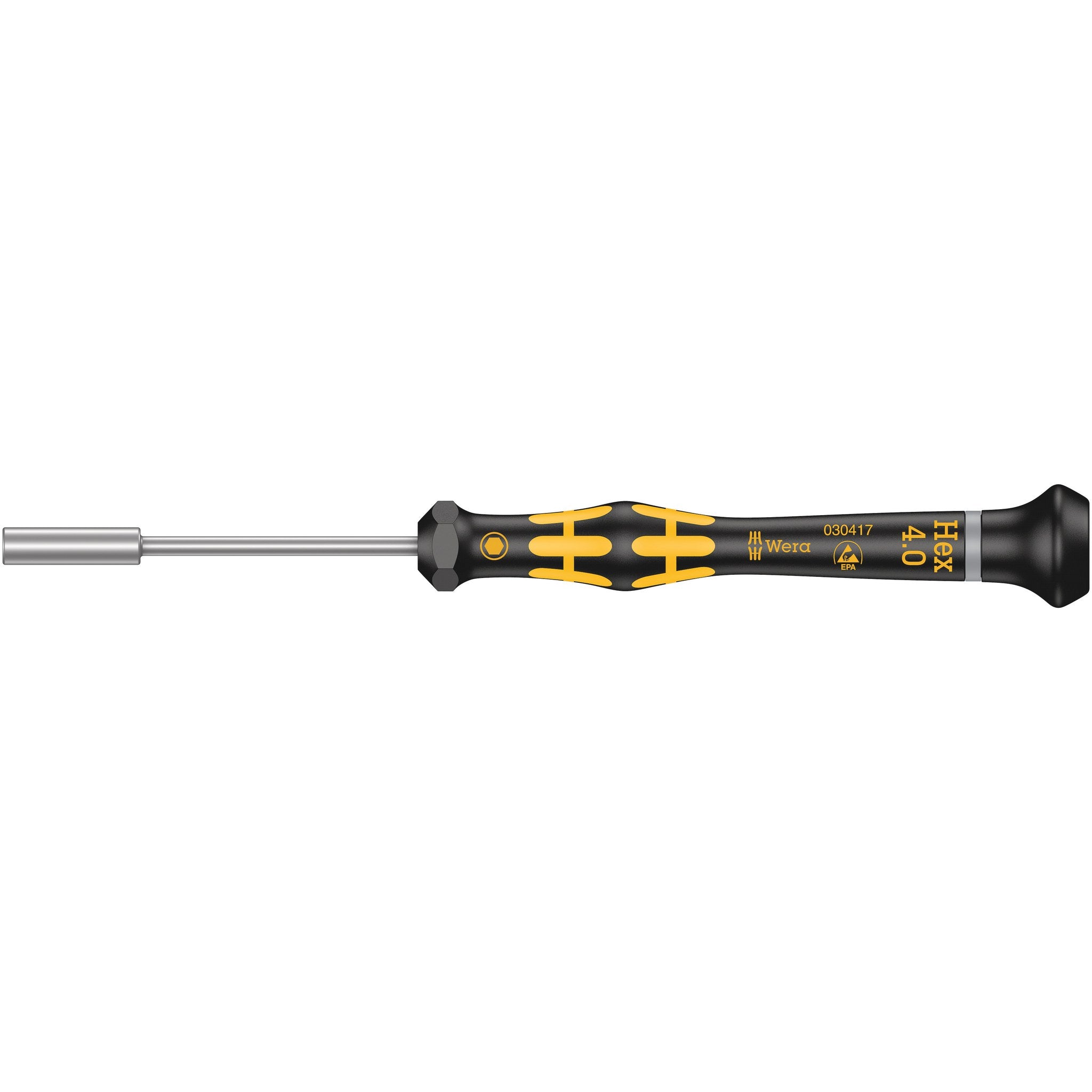 Wera 1569 ESD Nutdriver Kraftform Micro, 4 x 60 mm