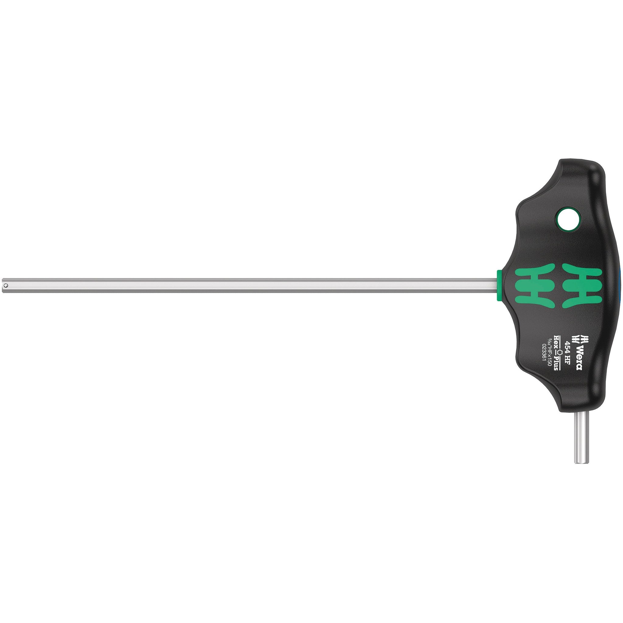Wera 454 HF T-handle hexagon screwdriver Hex-Plus with holding function, imperial,