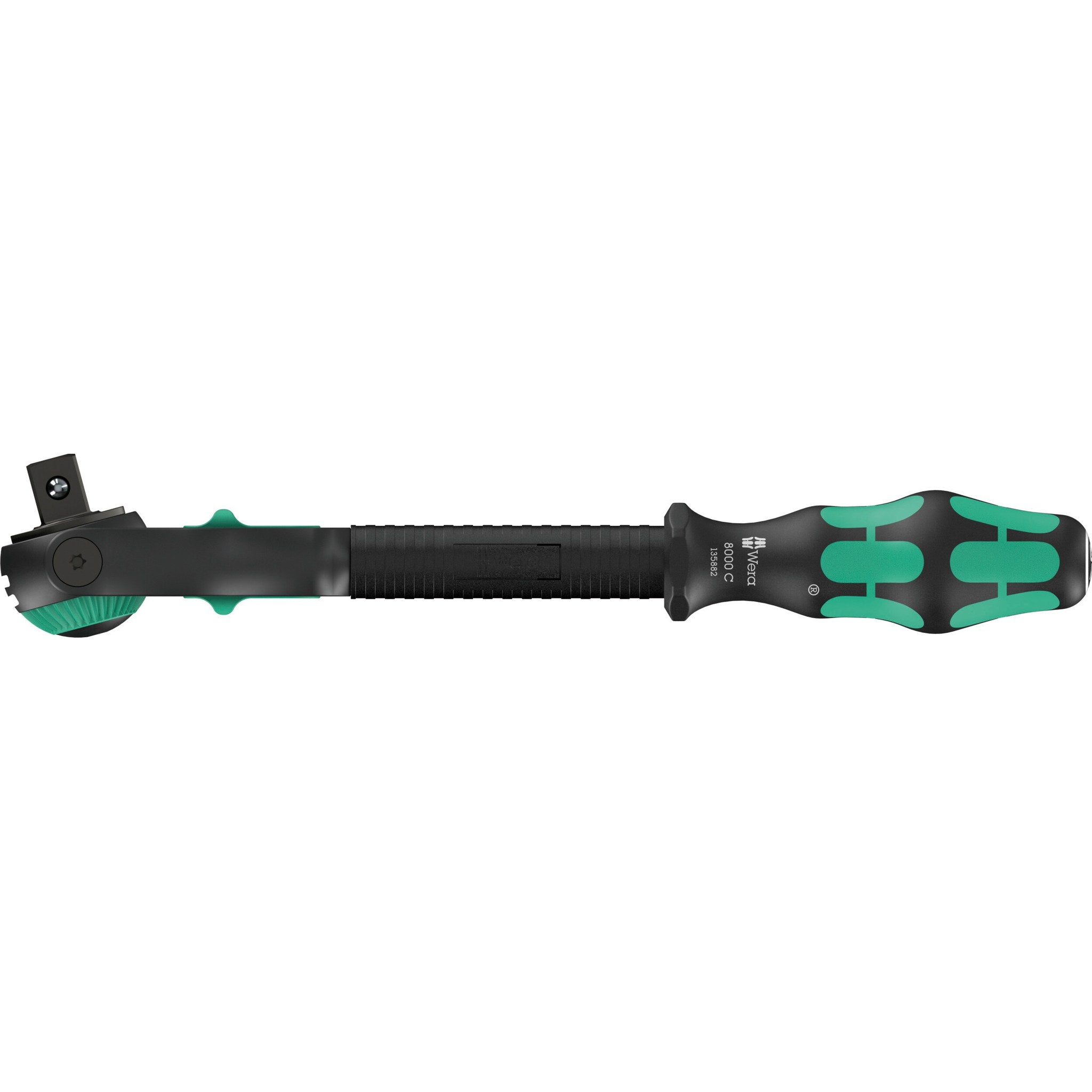 Wera 8000 C Black Edition Zyklop Speed Ratchet with 1/2" drive, 1/2" x 277 mm
