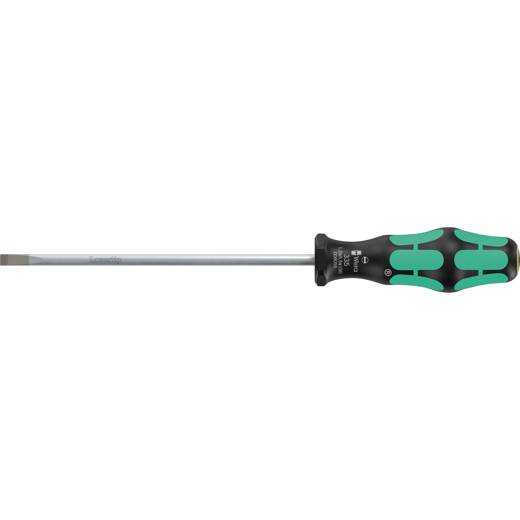 Wera 335 Screwdriver for slotted screws, 1 x 5.5 x 150 mm