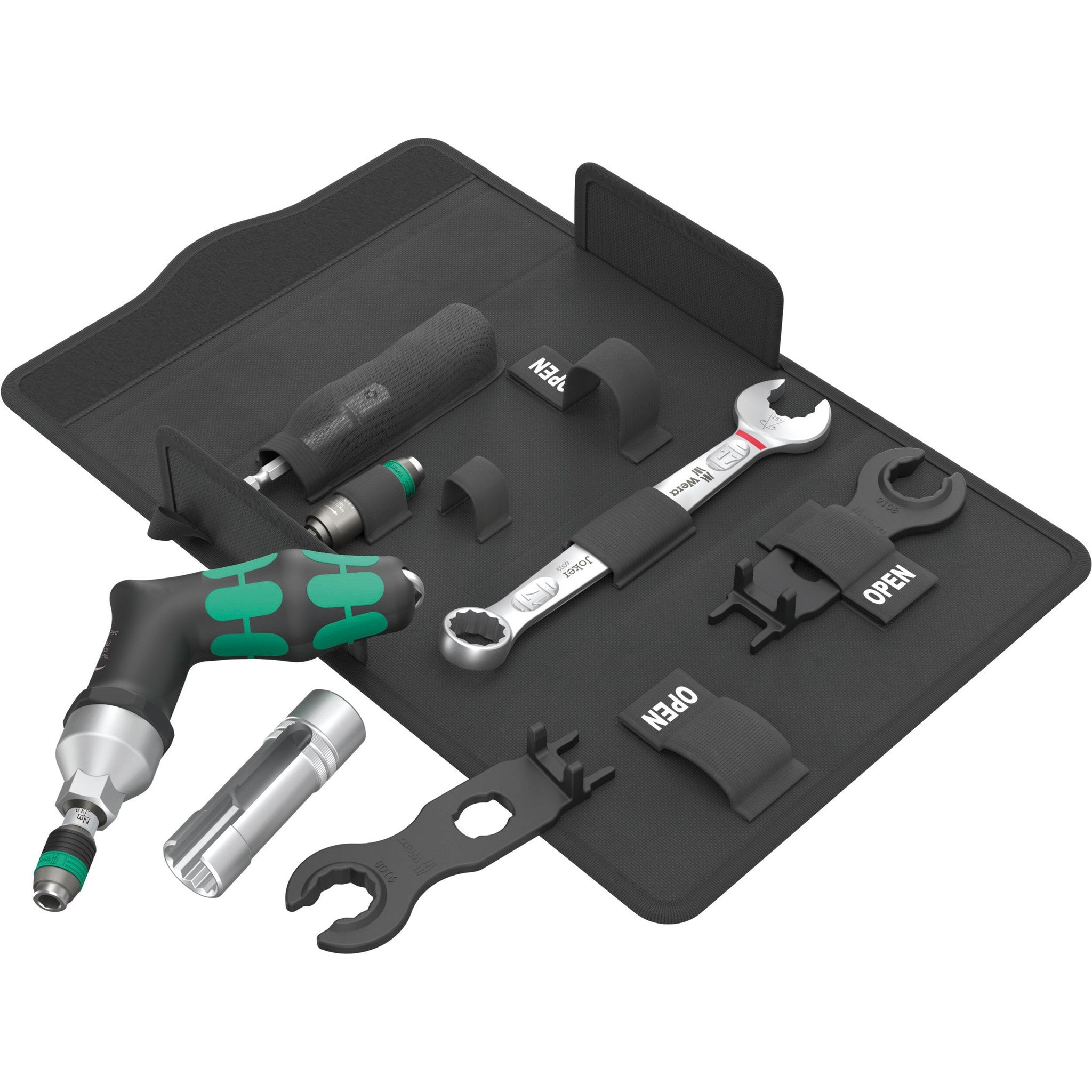Wera 9524 Photovoltaic mounting tool set 1, 7 pieces