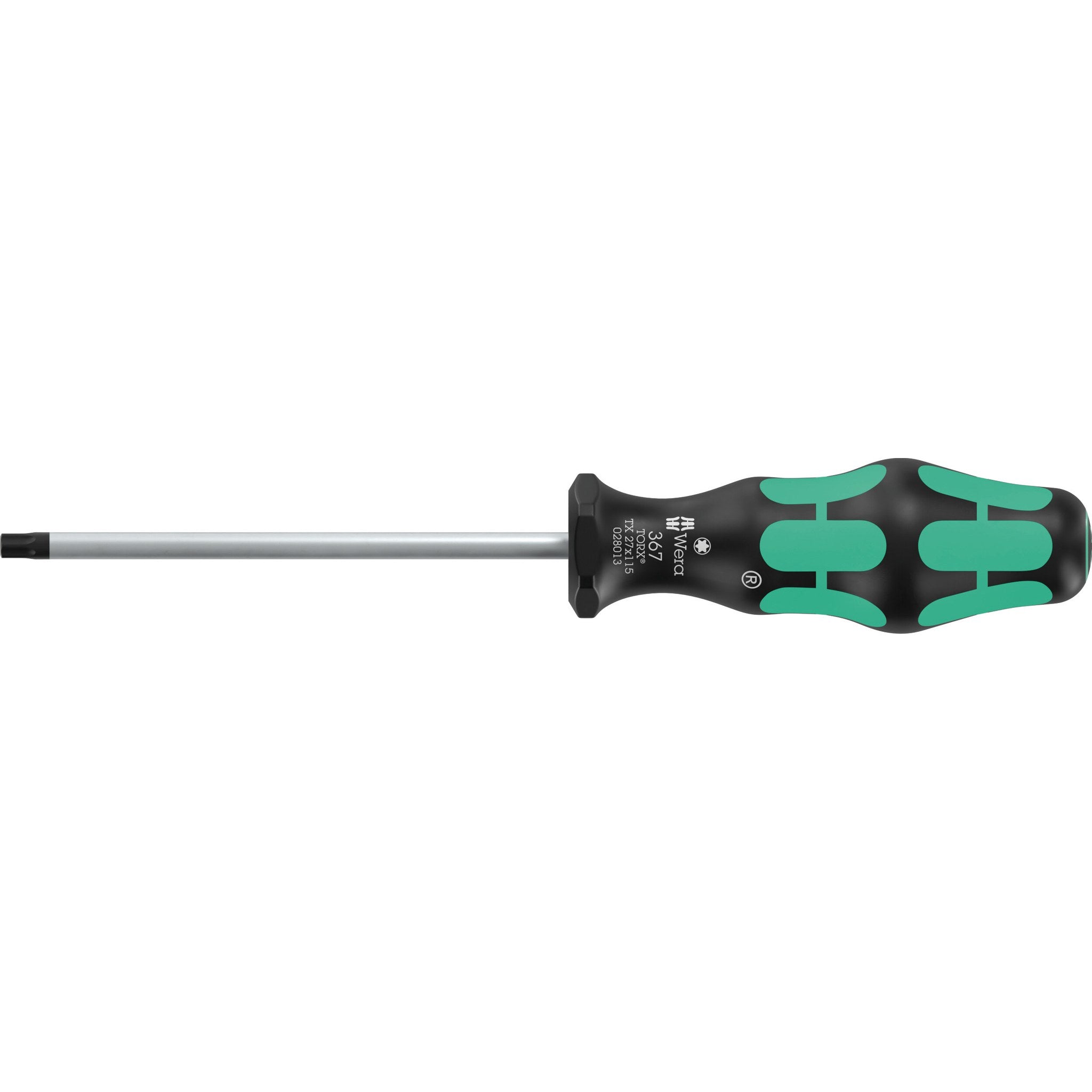 Wera 367 TORX® BO Screwdriver for tamper-proof TORX® screws, TX 27 x 115 mm