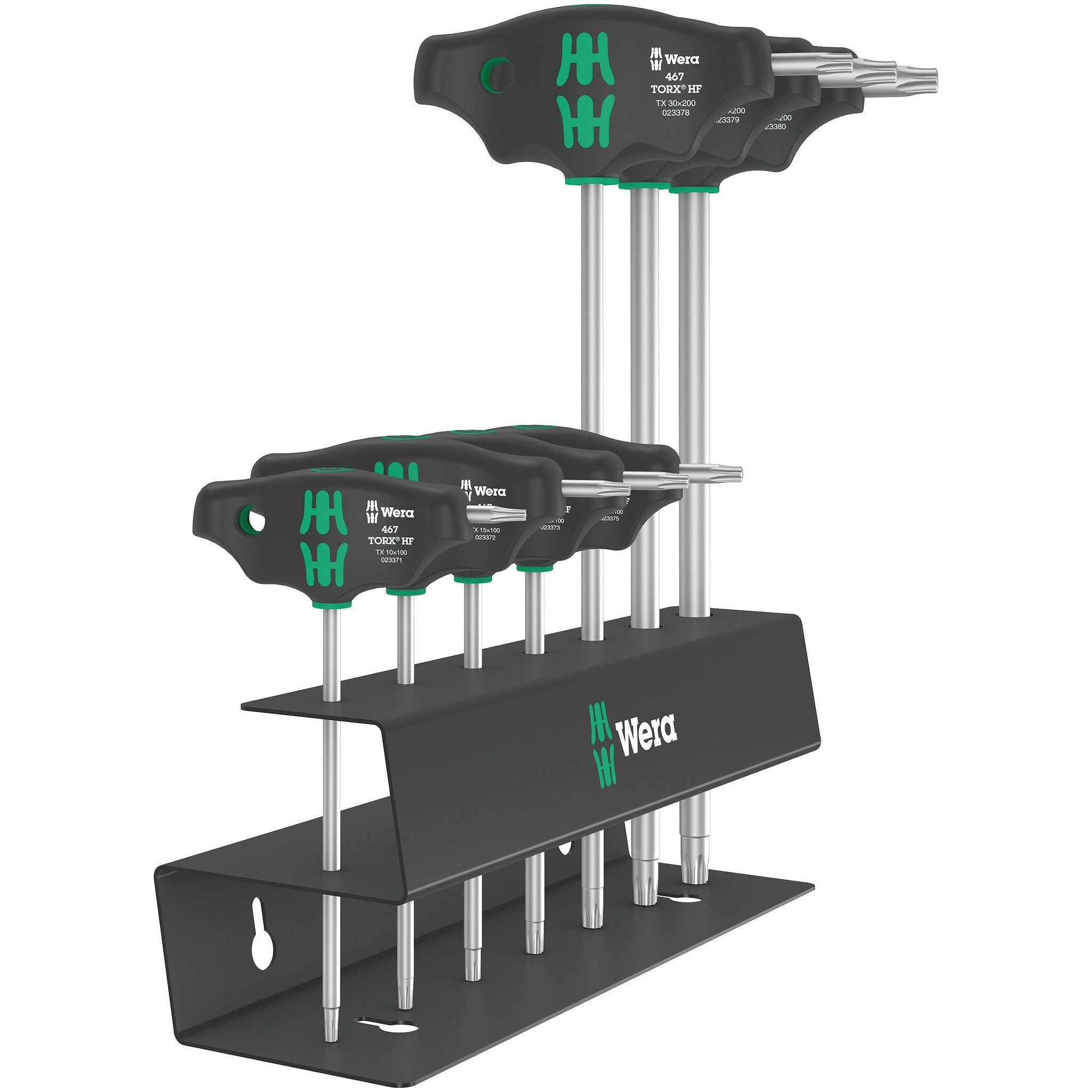 Wera 467/7 TORX® HF Set 2 Screwdriver set T-handle TORX® screwdrivers with holding