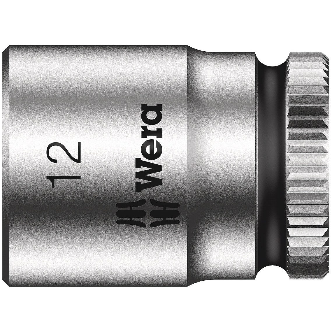 Wera 8790 HMA Zyklop 1/4" socket, 12 x 23 mm
