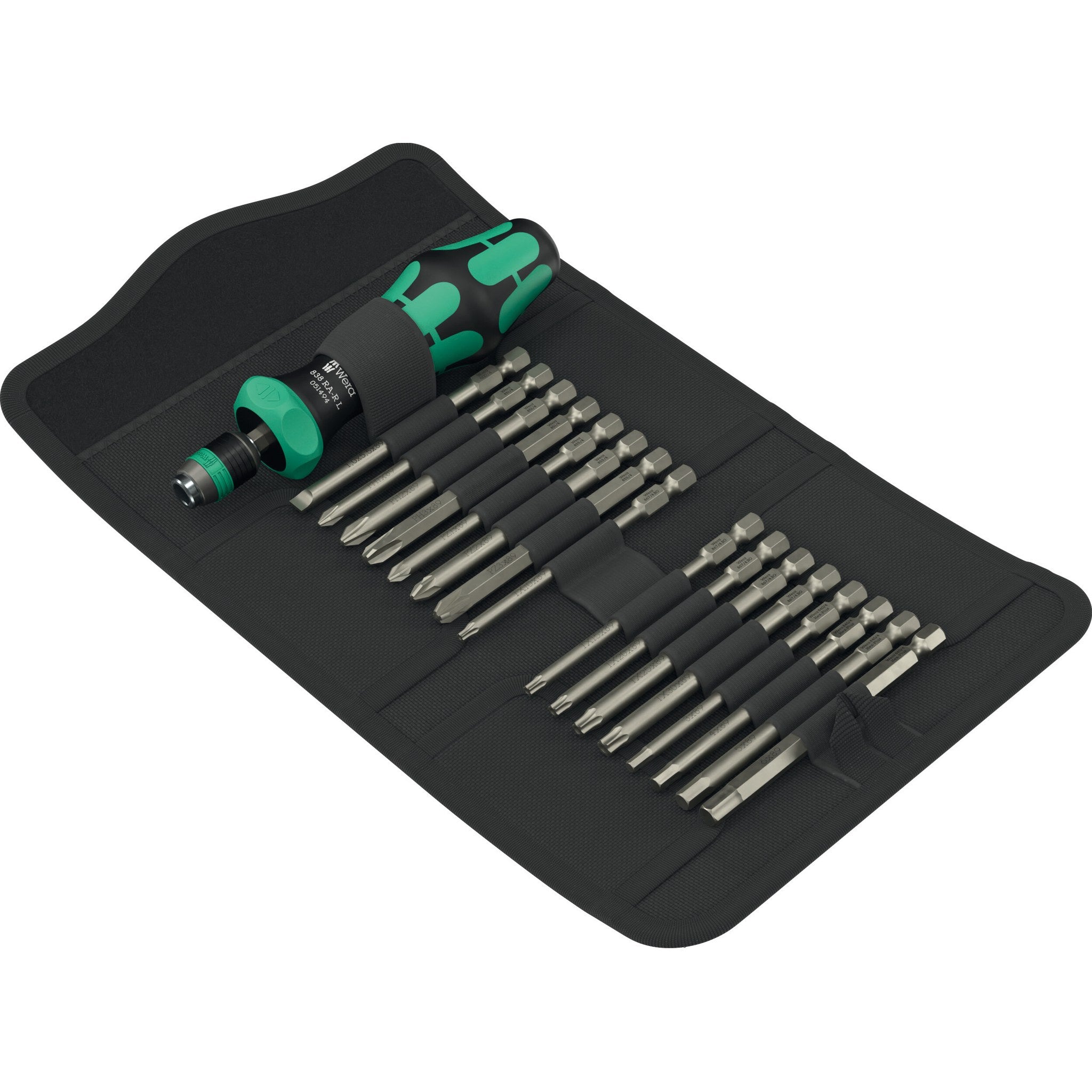 Wera Kraftform Kompakt 60 RA-R 1, 17 pieces