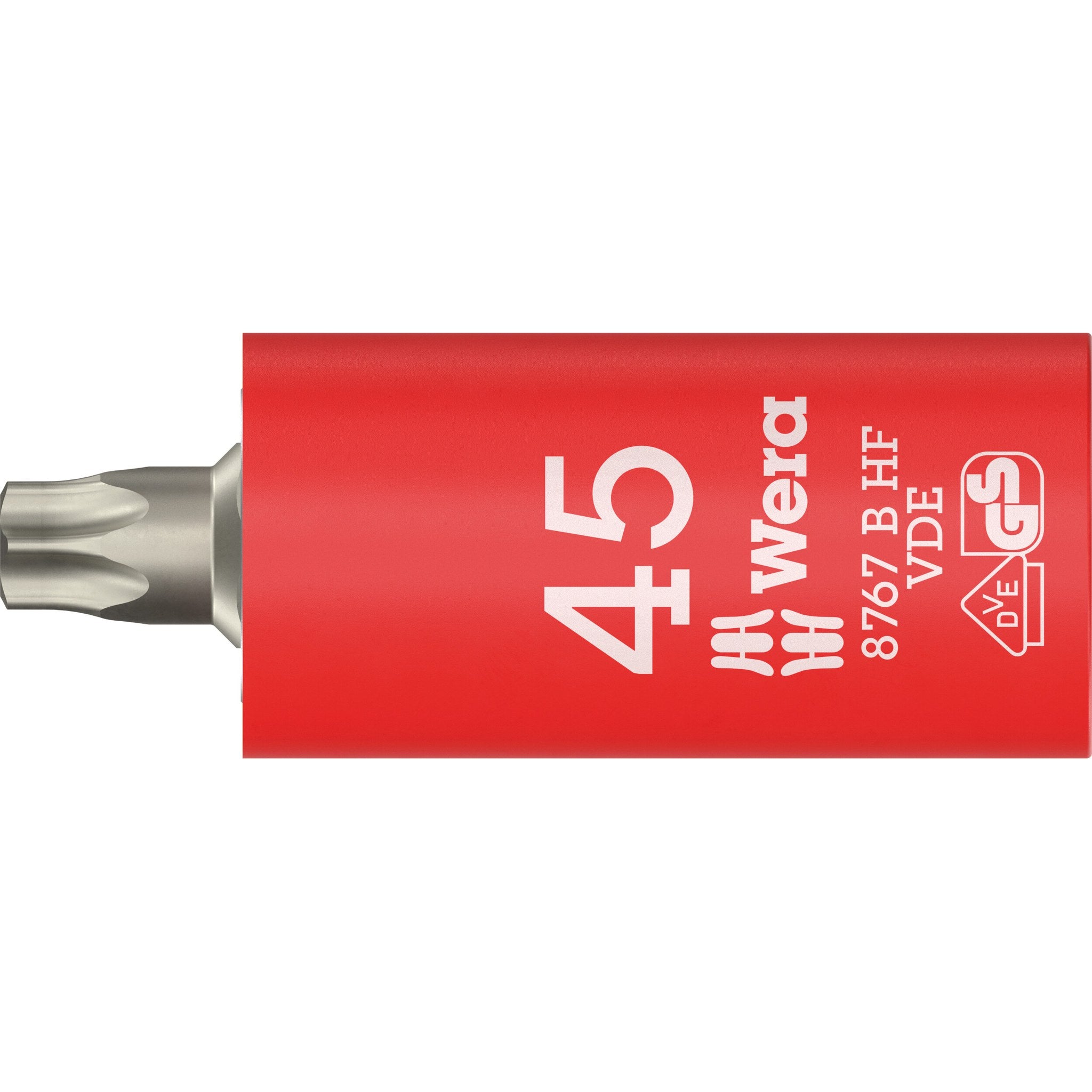 Wera 8767 B VDE HF TORX® Zyklop bit socket, insulated, with holding function, 3/8"