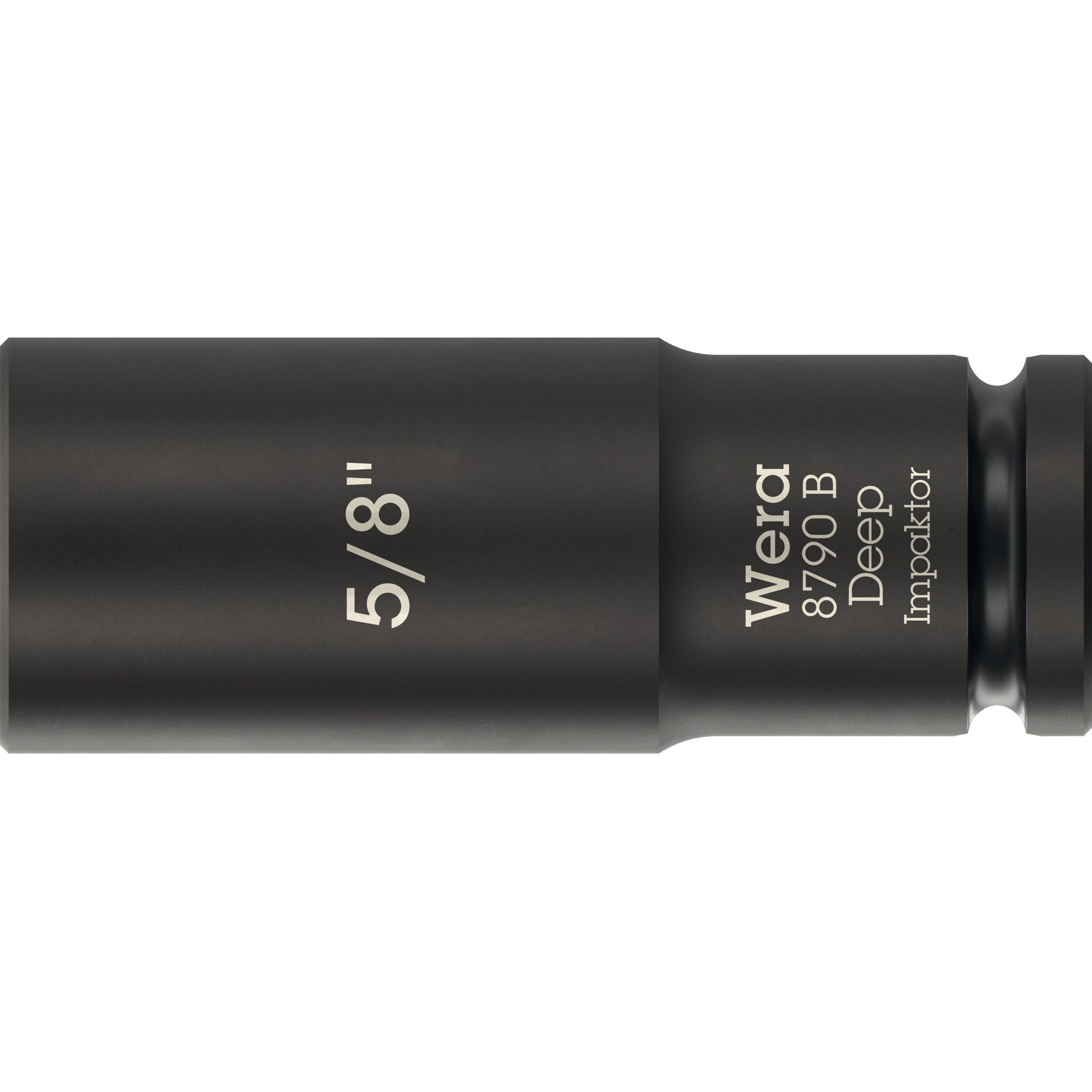 Wera 8790 B Impaktor Deep Socket with 3/8" drive, 5/8" x 63 mm