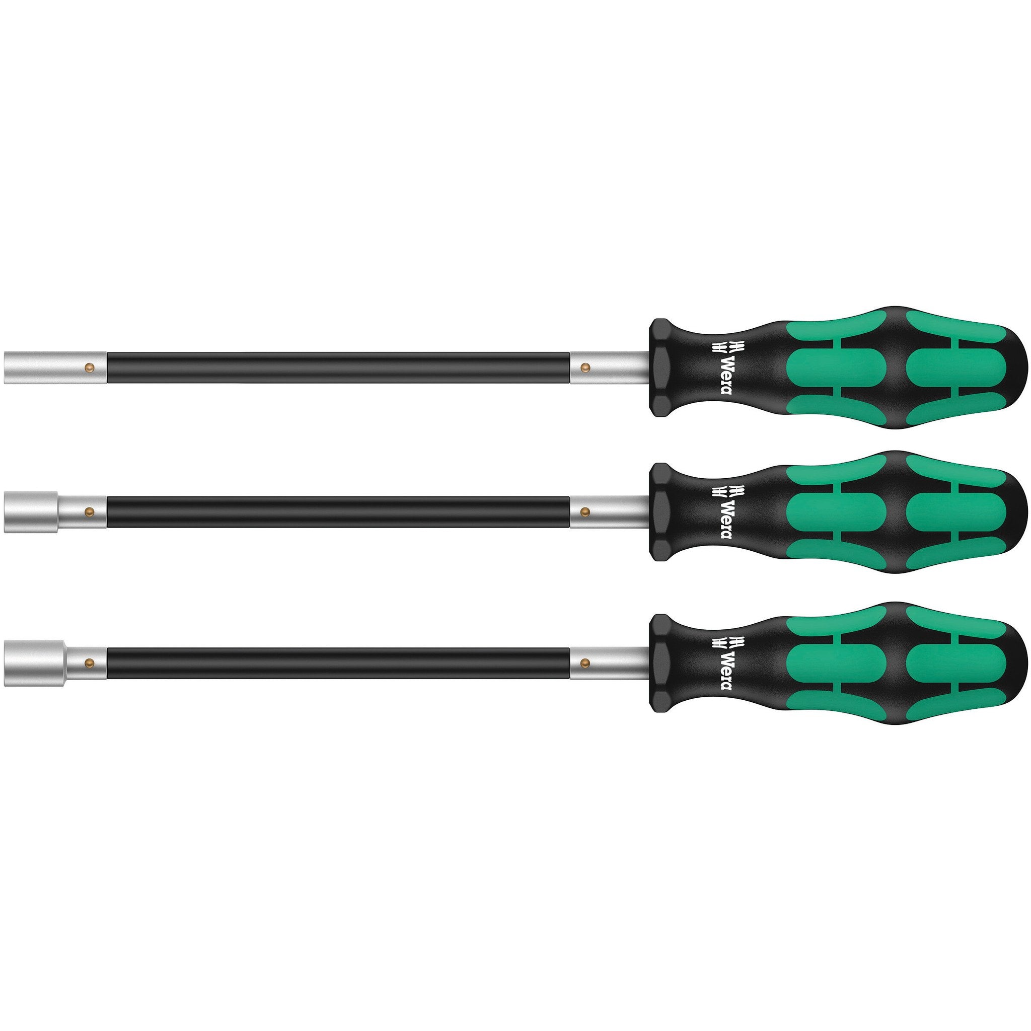 Wera 391/3 Hose clamp screwdriver set, 3 pieces