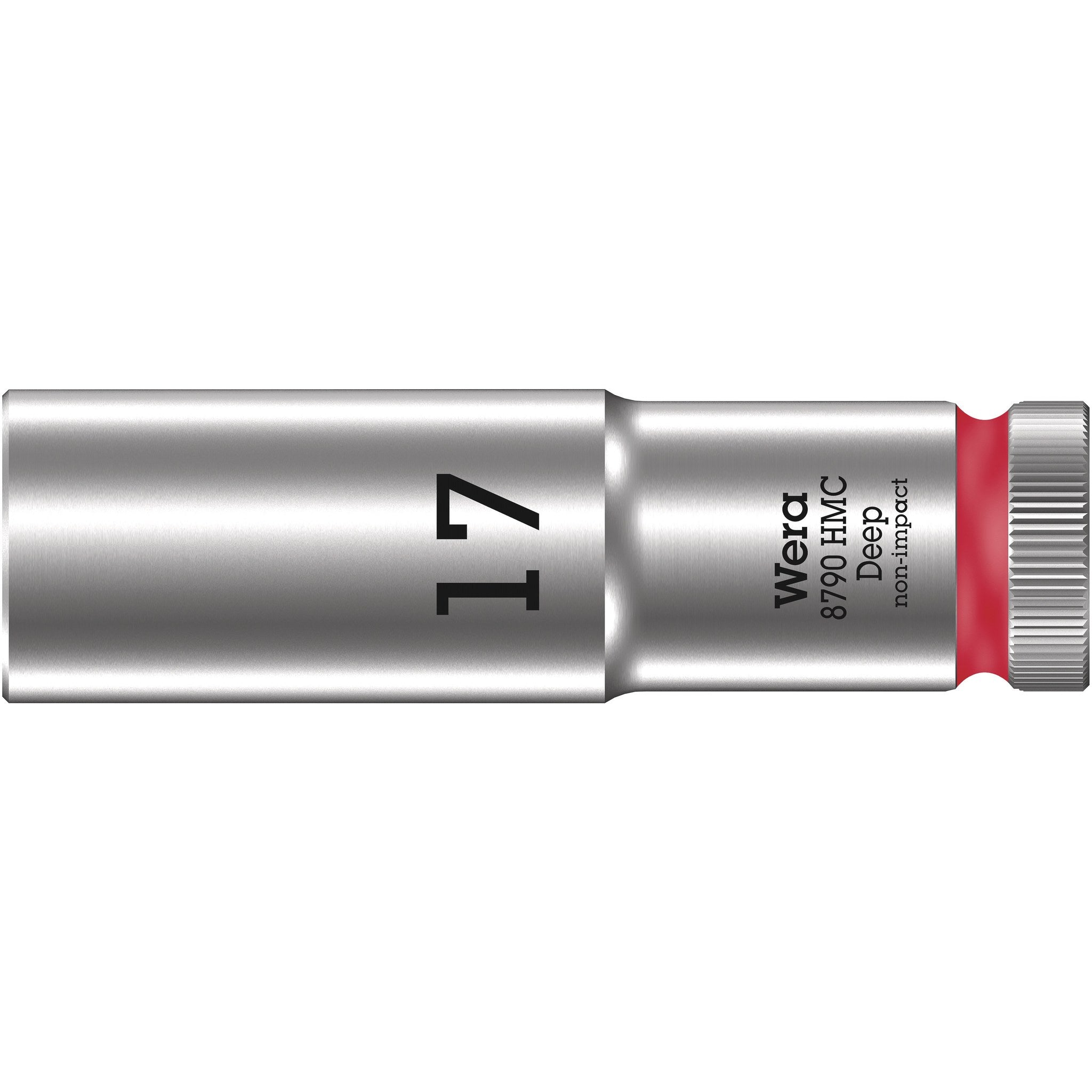 Wera 8790 HMC Deep socket with 1/2" drive, 17 x 83 mm