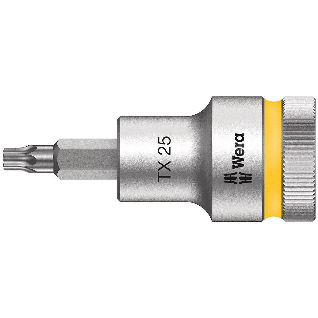 Wera 8767 C HF TORX® Zyklop bit socket with 1/2" drive with holding function, TX 25 x
