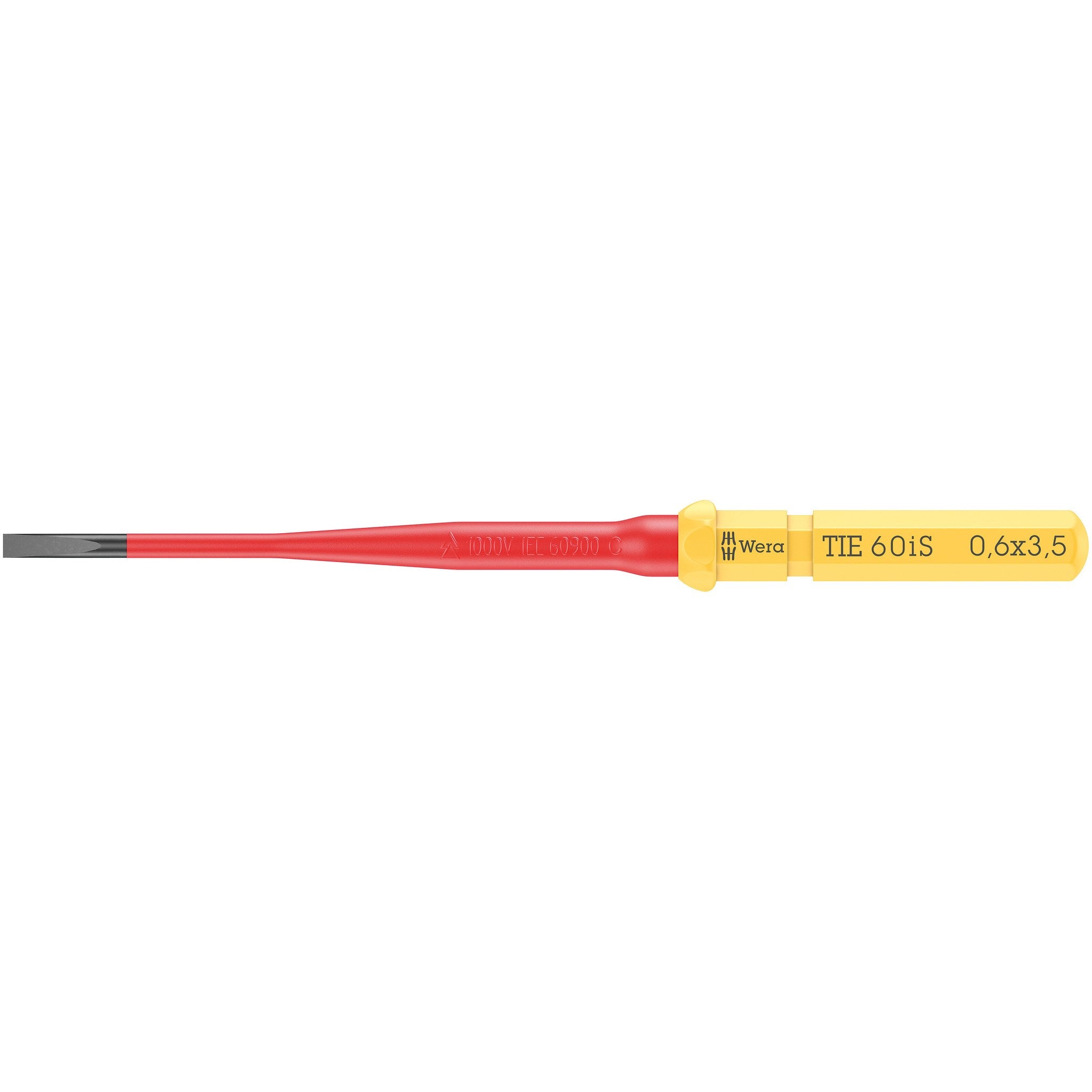 Wera Kraftform Kompakt VDE 60 iS Take it easy, 0.6 x 3.5 x 157 mm