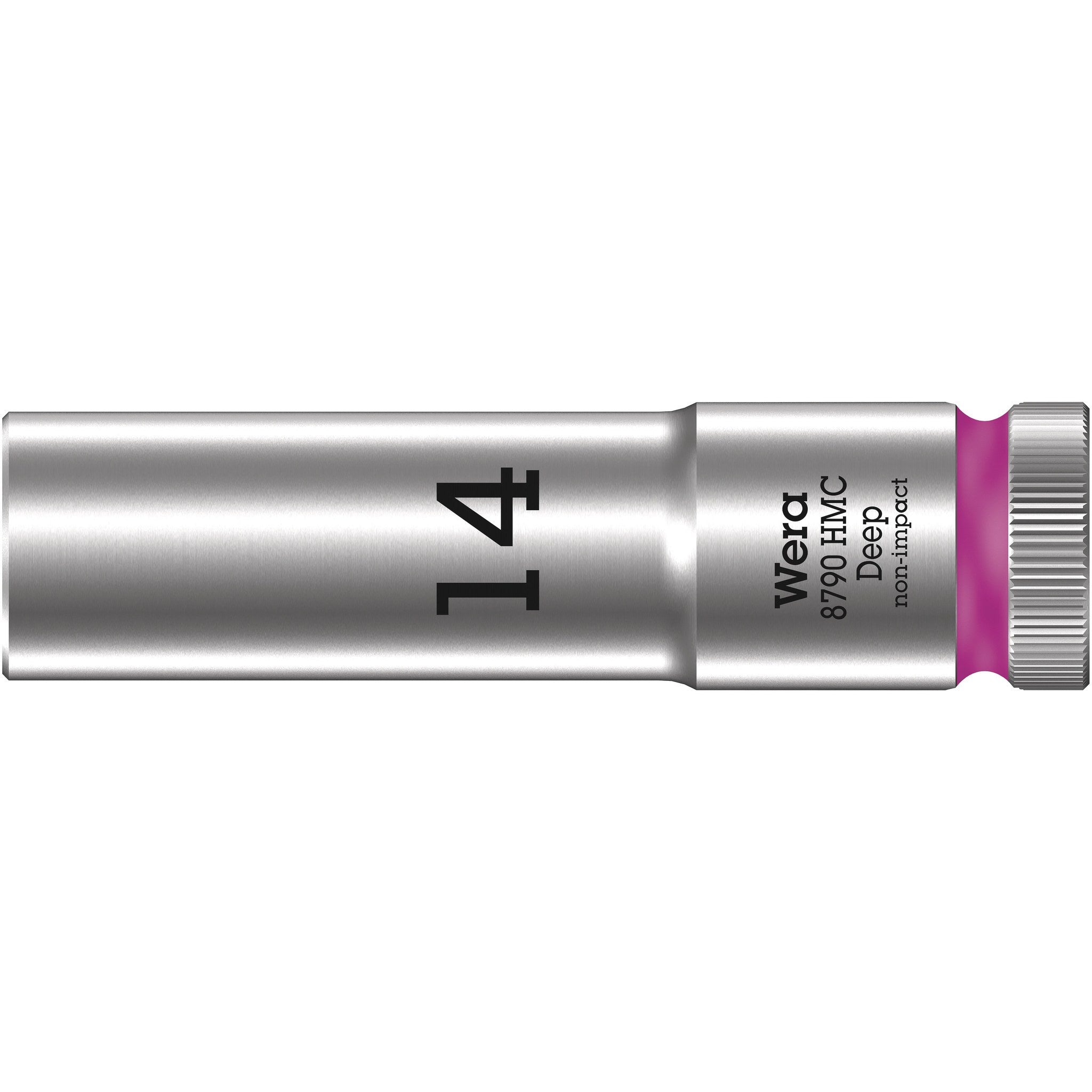 Wera 8790 HMC Deep socket with 1/2" drive, 14 x 83 mm