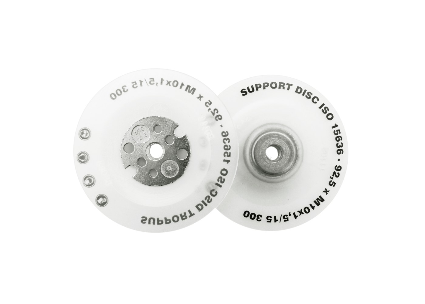 Flexipads 11102 100mm M10 x 1.50 Thread ISO Angle Grinder pad Medium Flexibility