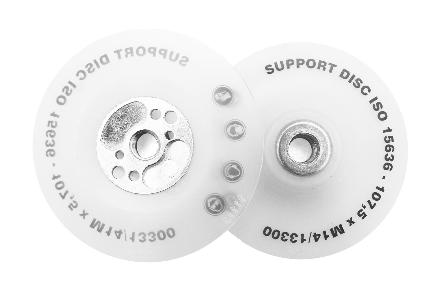 Flexipads 11113 115mm M14 Thread  ISO Angle Grinder pad Medium Flexibility