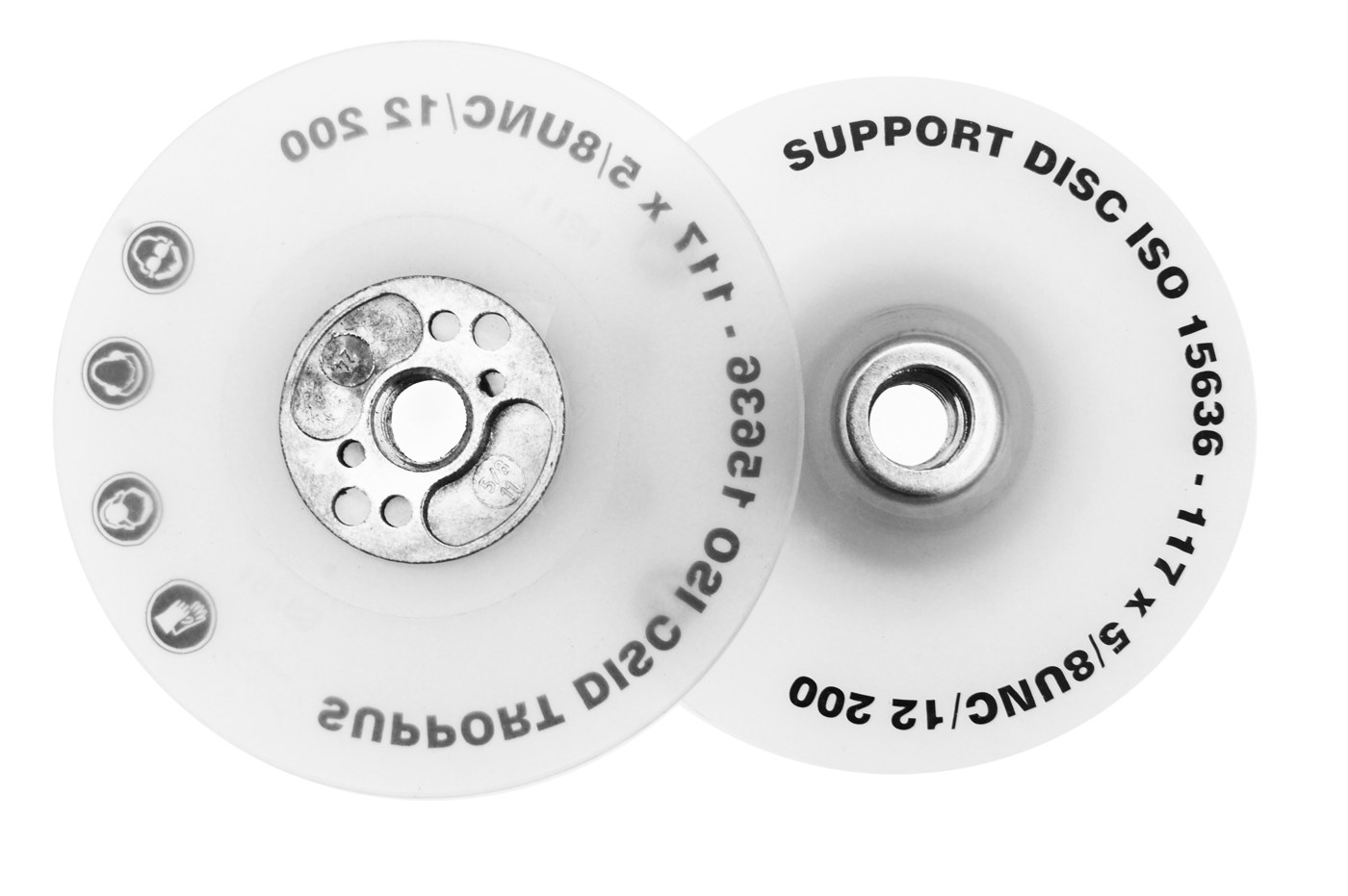Flexipads 11124 125mm 5/8 Thread  ISO Angle Grinder pad Medium Flexibility