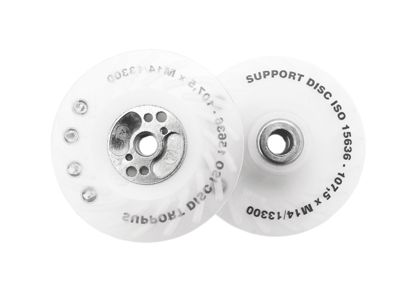 Flexipads 11613 115mm M14 Thread Firm Flexibility "TURBO" Grinder pad