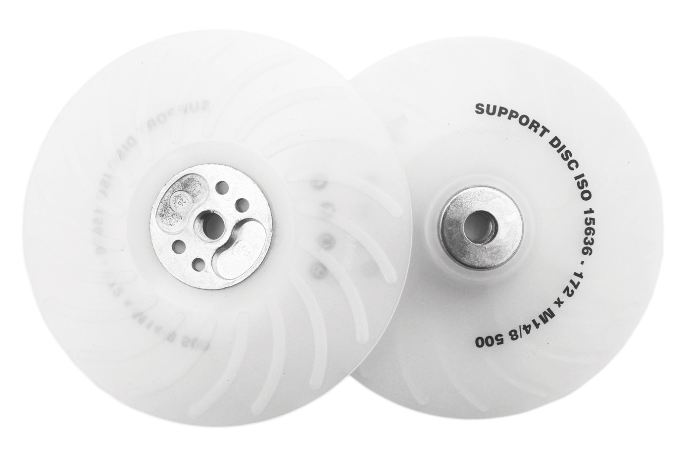 Flexipads 11632 180mm M14 Thread Firm Flexibility "TURBO" Grinder pad