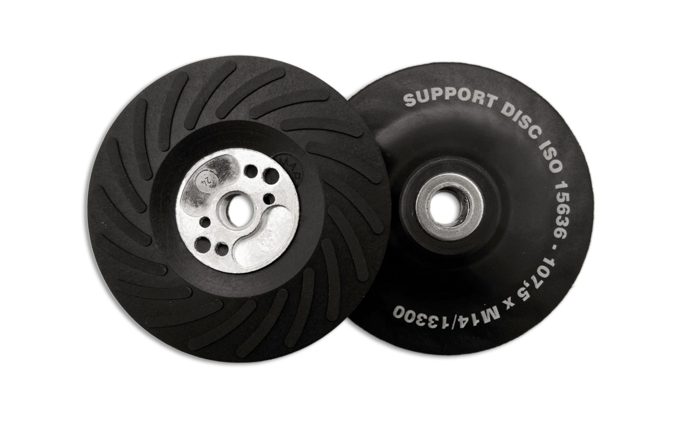 Flexipads 11723 125mm M14 Thread Hard Flexibility  "TURBO" Grinder pad