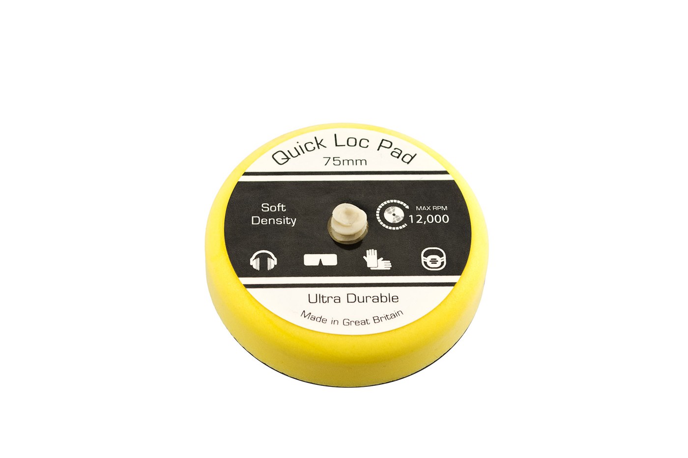 Flexipads 13260 3" Quick Lock Type R Soft PUR GRIP Interface