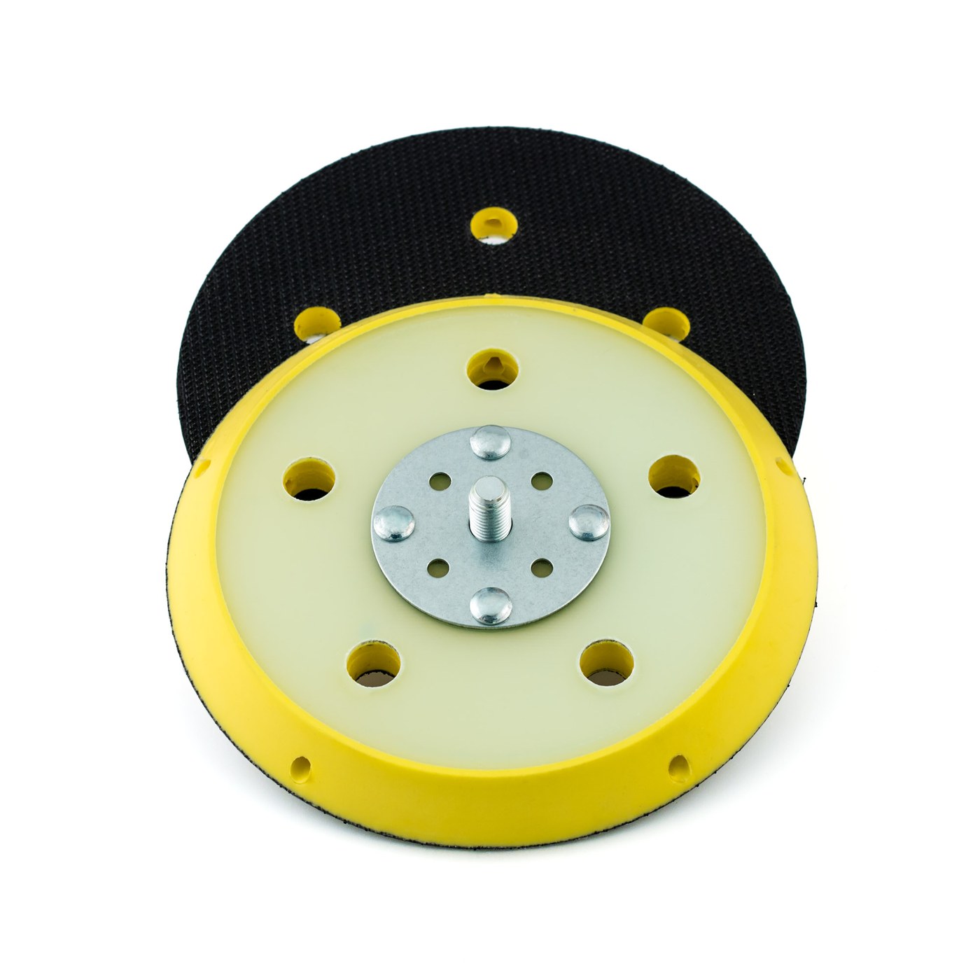 Flexipads 17055 125mm 5/16 Thread GRIP 5-Hole DA Orbital Sander pad