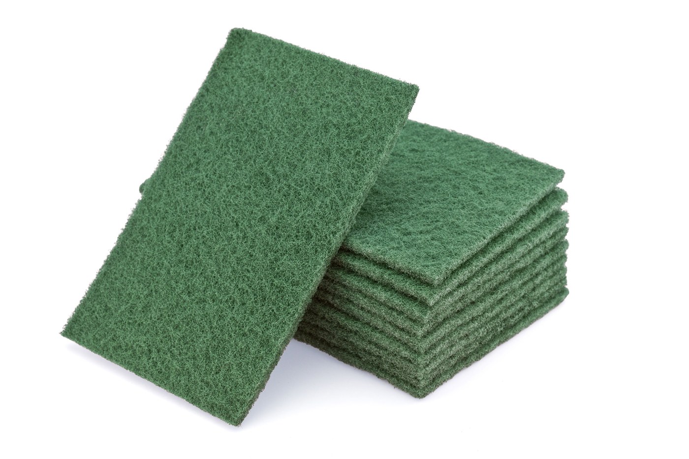 Flexipads 34000 Green General Purpose Hand Pads (Pack of 10)