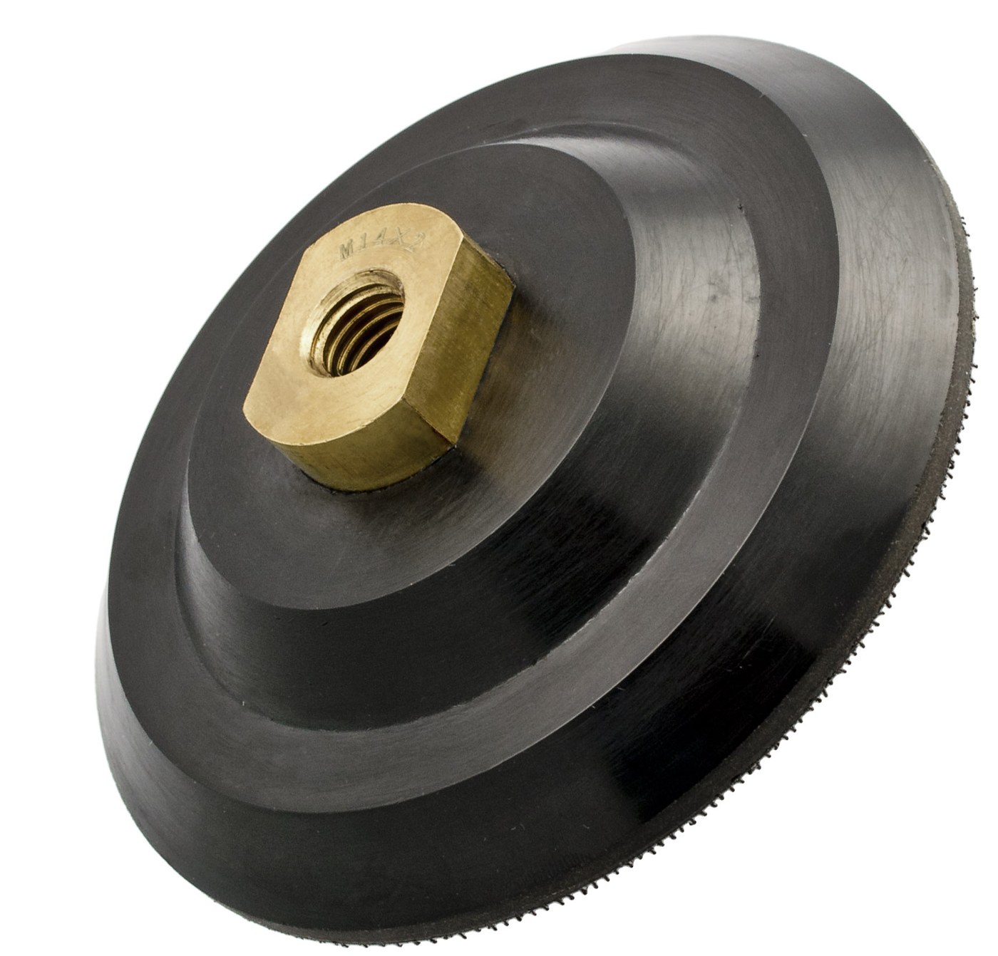 Flexipads 36141 125mm M14 Thread GRIP Semi-Rigid (+ Water Feed Hole)