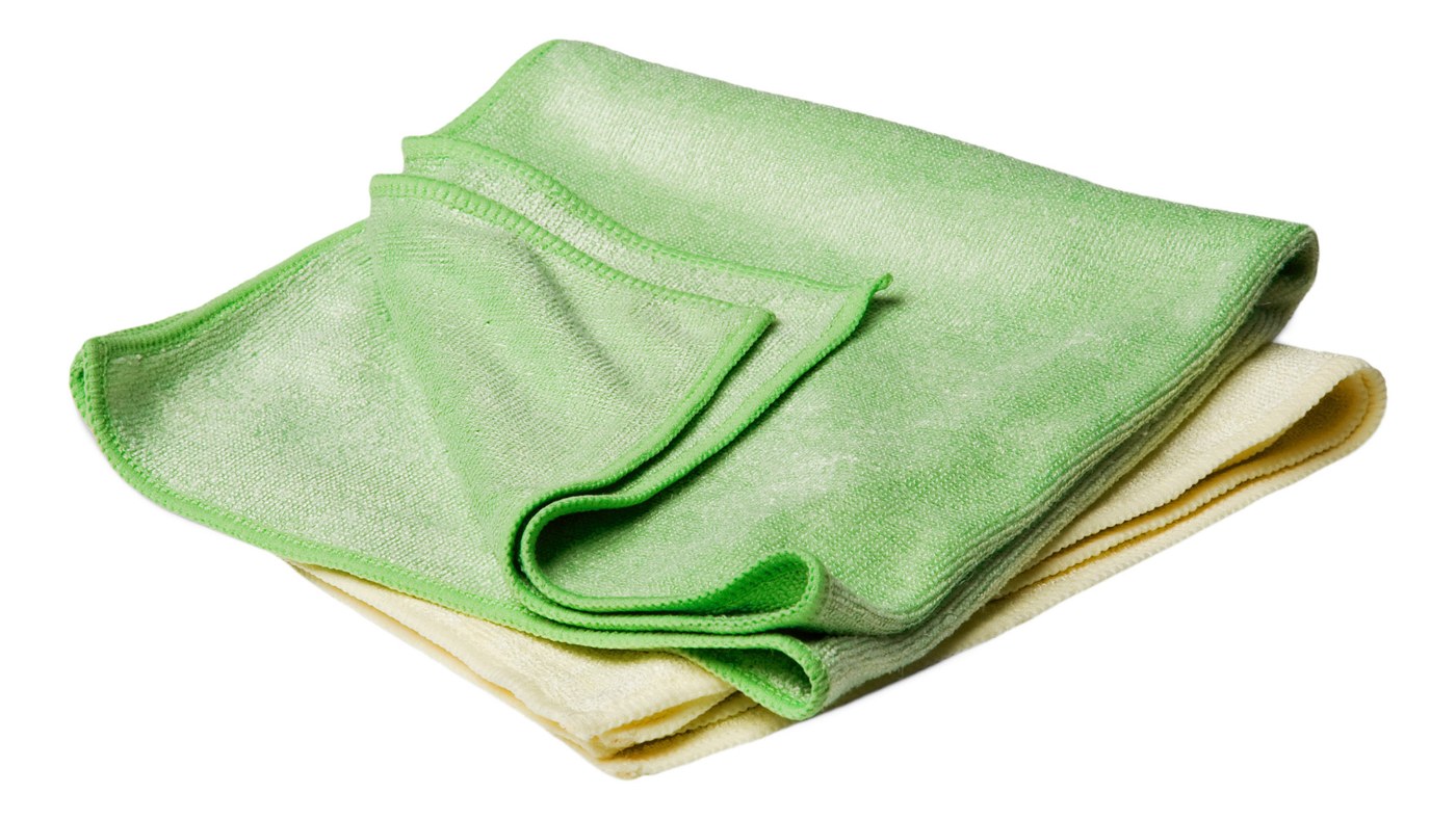 Flexipads 40531 BUFFING Yellow & Green Towels (Pack of 2)