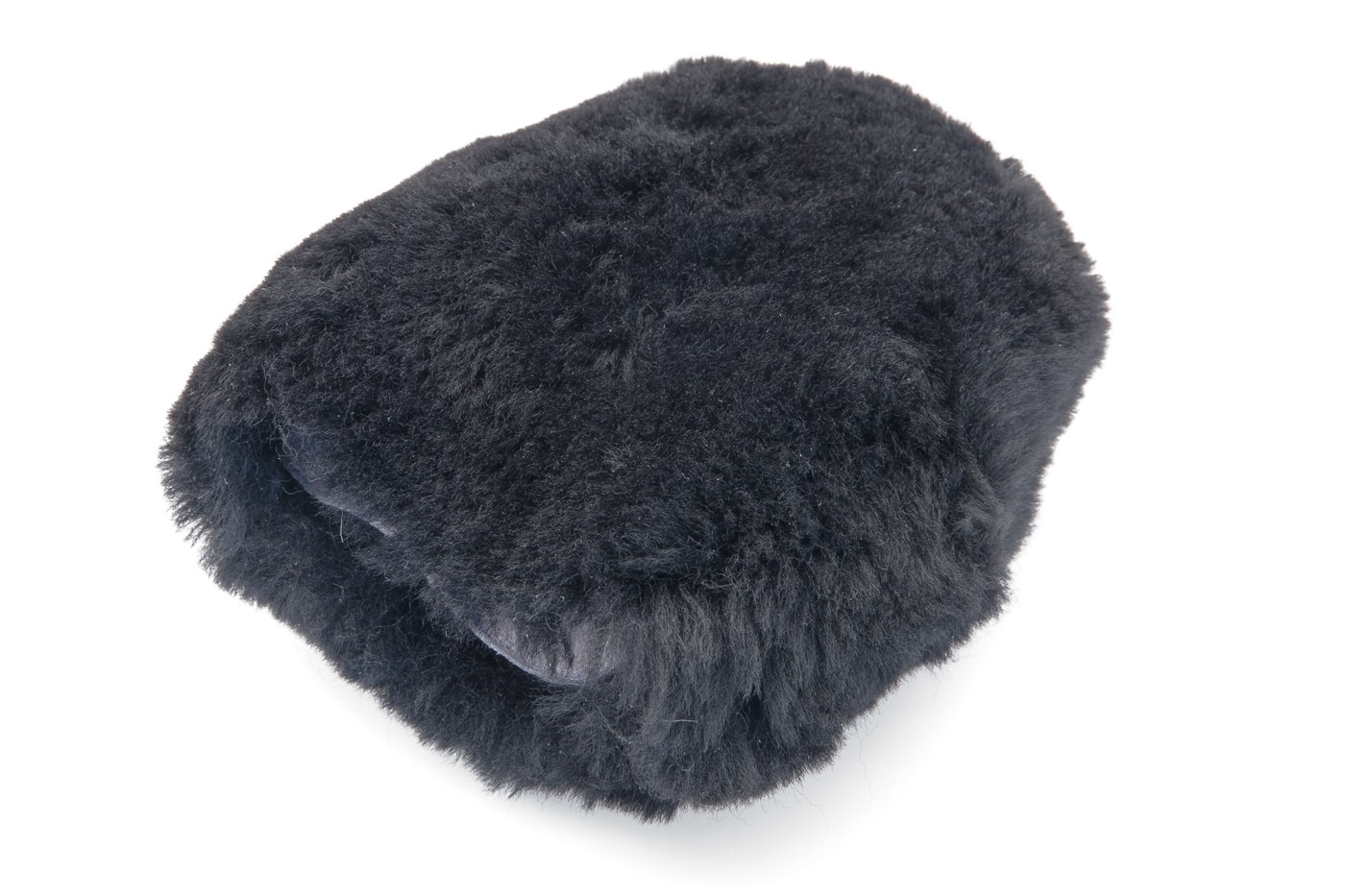 Flexipads 40710 Four Finger Merino SOFT Pure Wool Grey Half Wash Mitt