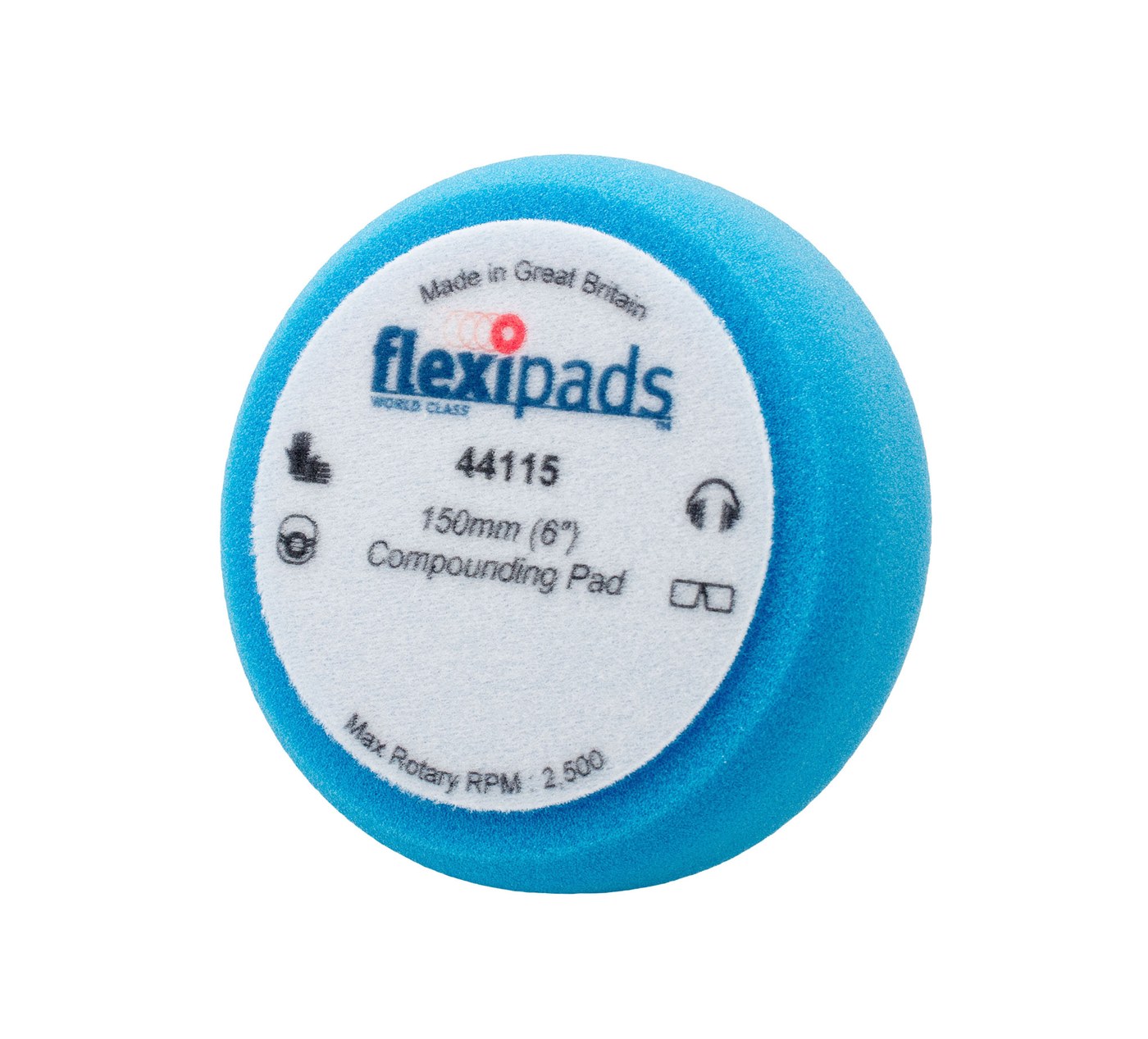 Flexipads 44115 150 x 50mm BLUE GRIP Medium Versatile Foam Pad