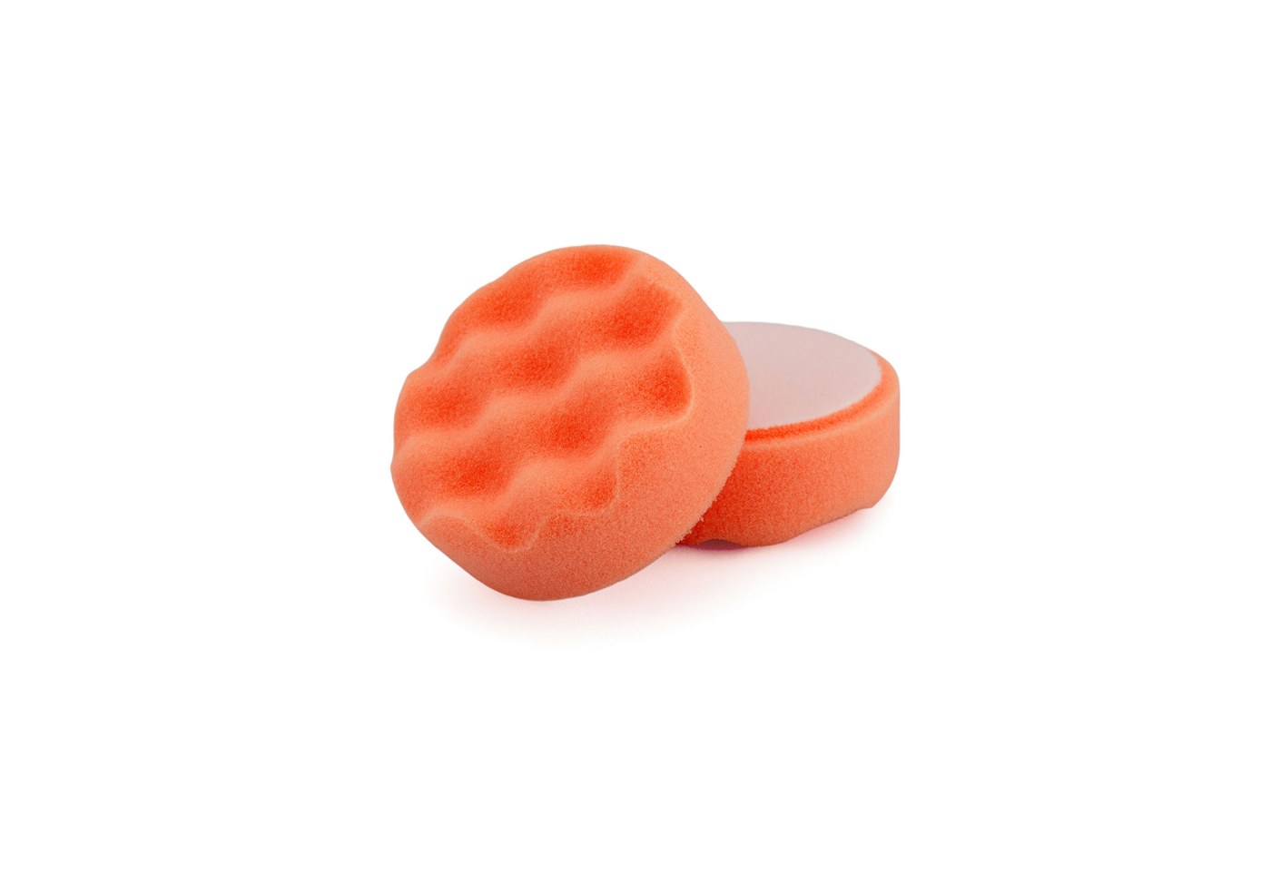 Flexipads 44585 80mm (3") "COOLSHINE" Orange Firm Cut Spot Pad