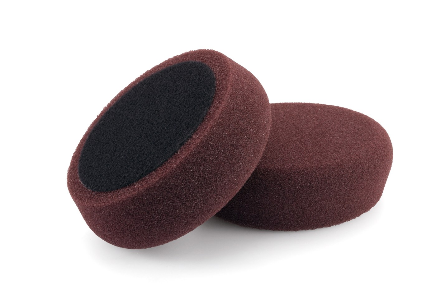 Flexipads 44750 100mm (4") Maroon GRIP S/Buff Cutting Spot Pad (Pack of 2)