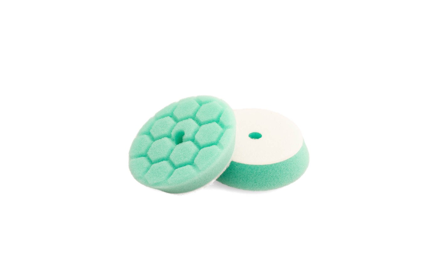Flexipads HL440 100mm (4") PRO-DETAIL GREEN Heavy Polishing Pad