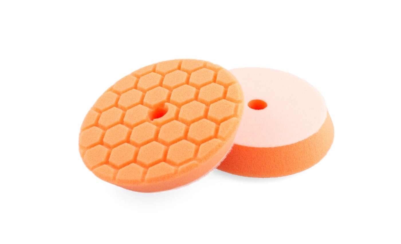 Flexipads HL530 125/150mm (6") PRO-DETAIL ORANGE Medium Heavy Cuttting Pad