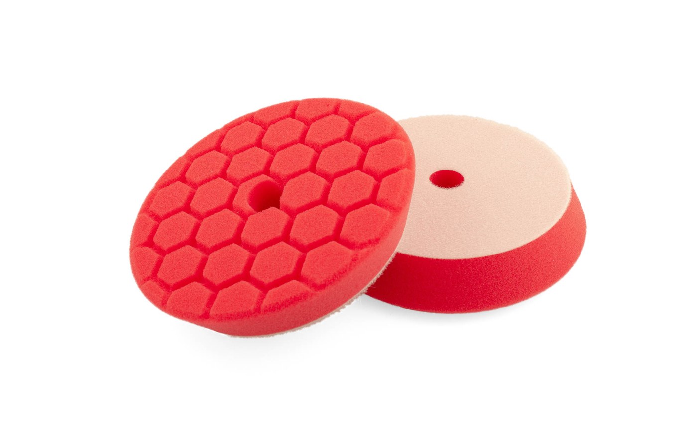 Flexipads HL580 125/150mm (6") PRO-DETAIL RED Ultra Fine Finishing Pad