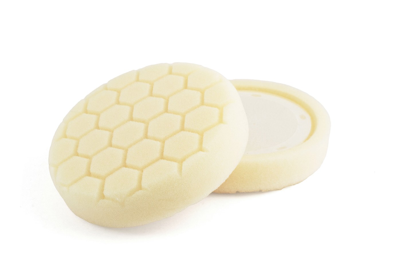 Flexipads HL650 150mm (6") PRO-DETAIL CREAM Medium Light Polishing Pad