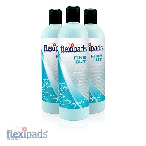 Flexipads LP110C 12 x 500ml FINE CUT Liquid Shine (Pack of 12)