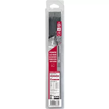 GYS 12 CAST IRON ELECTRODES - Ø2.5 (BLISTER)