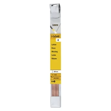 GYS 8 BRAZING RODS BRASS Ø 2mm - L. 500mm
