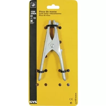 GYS EARTH CLAMP CROCO A200.35 (200A / 35mm²) - on card