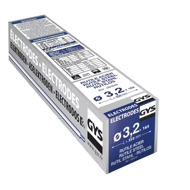 GYS 165 RUTILE ELECTRODES - STEEL- TYPE GY38 - Ø3.2