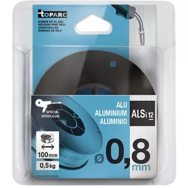 GYS MIG WIRE REEL AlSi12 Ø0.8 - 0.5 KG D.100 - ER4047 / S Al 4047