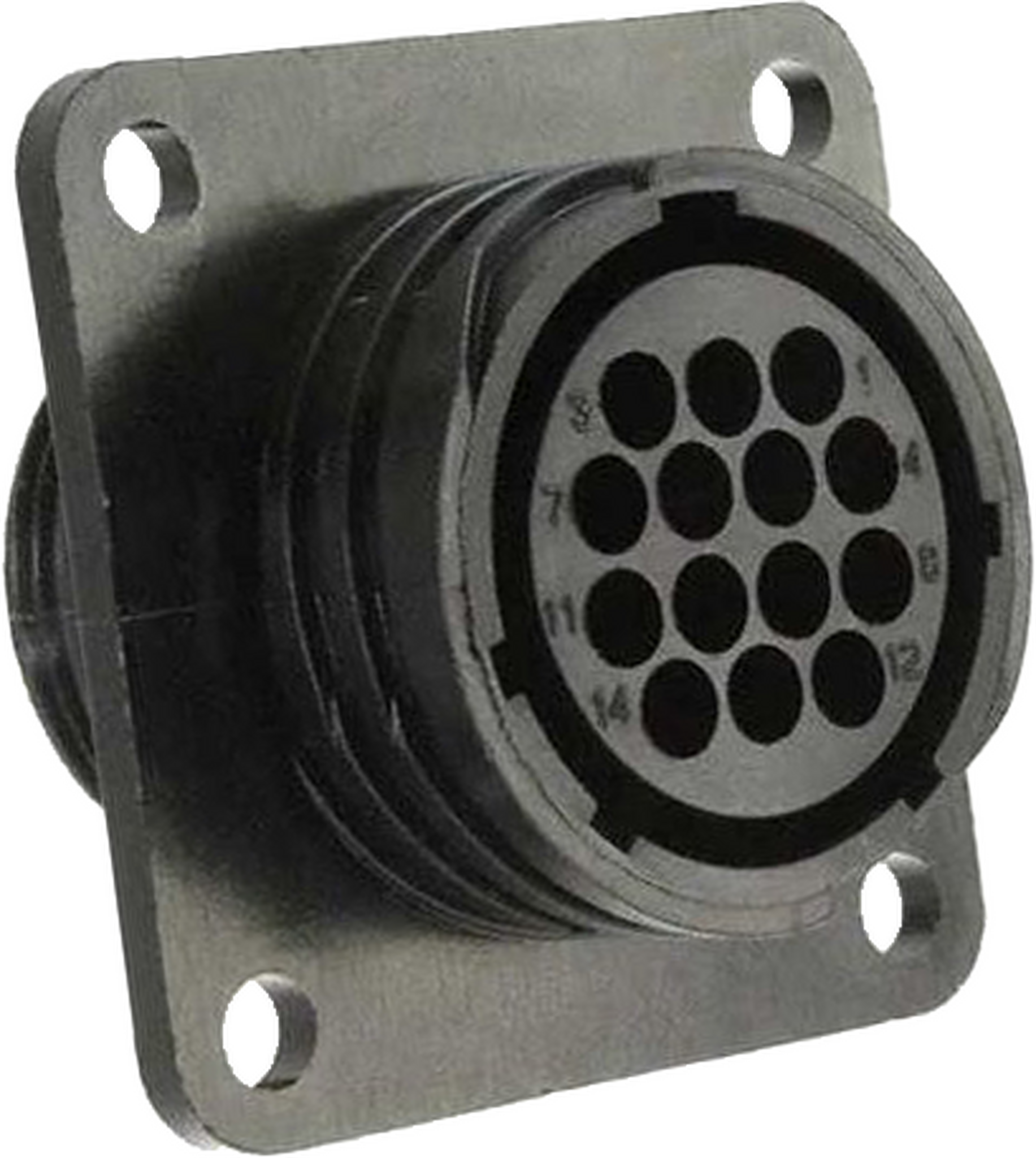 GYS 14PIN ANALOGUE CYLINDRICAL FEMALE CONNECTOR
