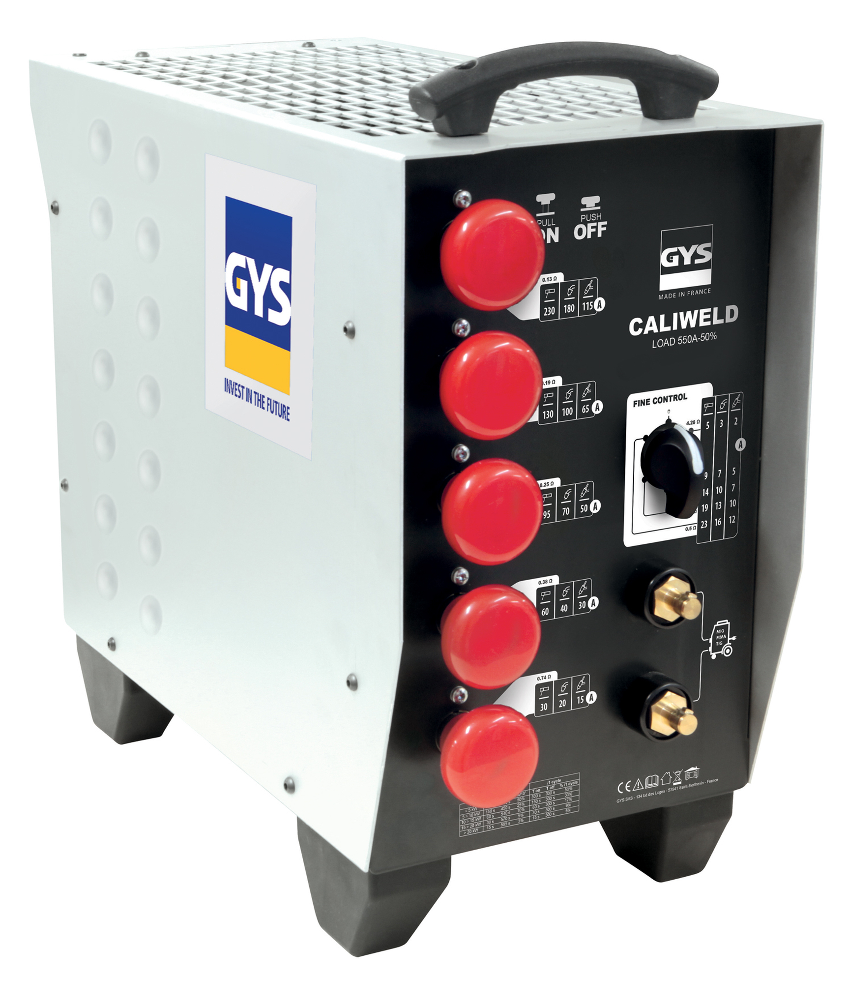 GYS RESISTIVE LOAD - 550A at 3%