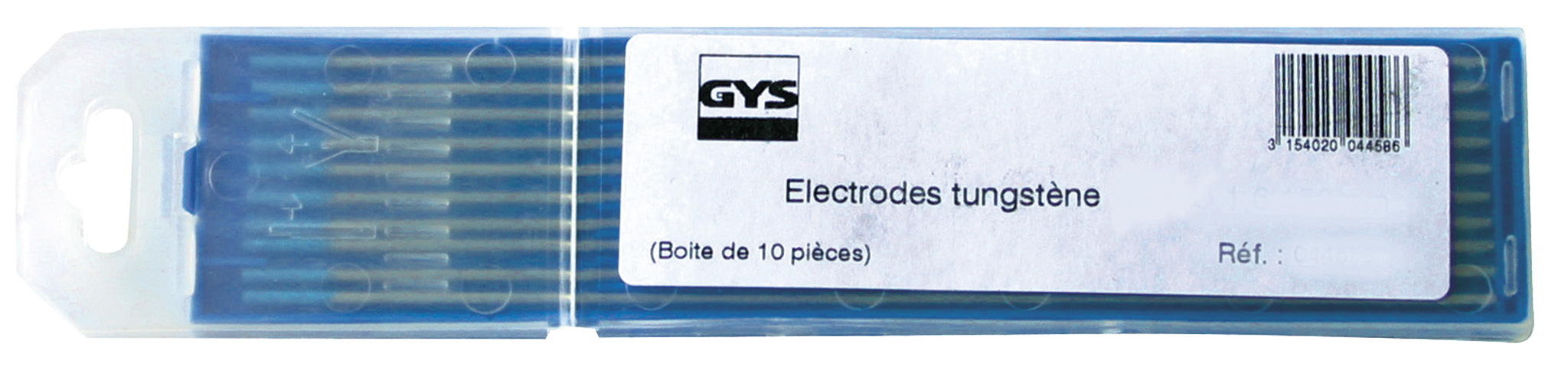 GYS 10 ELECTRODES - TUNGSTEN WR2 Ø2.0 - TURQUOISE (AC/DC-ALUMINIUM/STEEL)