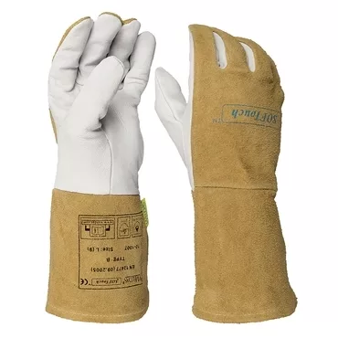 GYS REINFORCED WELDING GLOVES MADE OF COWHIDE (T9)