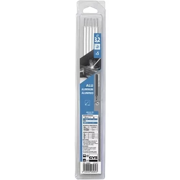GYS 5 ALUMINIUM ELECTRODES - Ø3.2 (BLISTER)