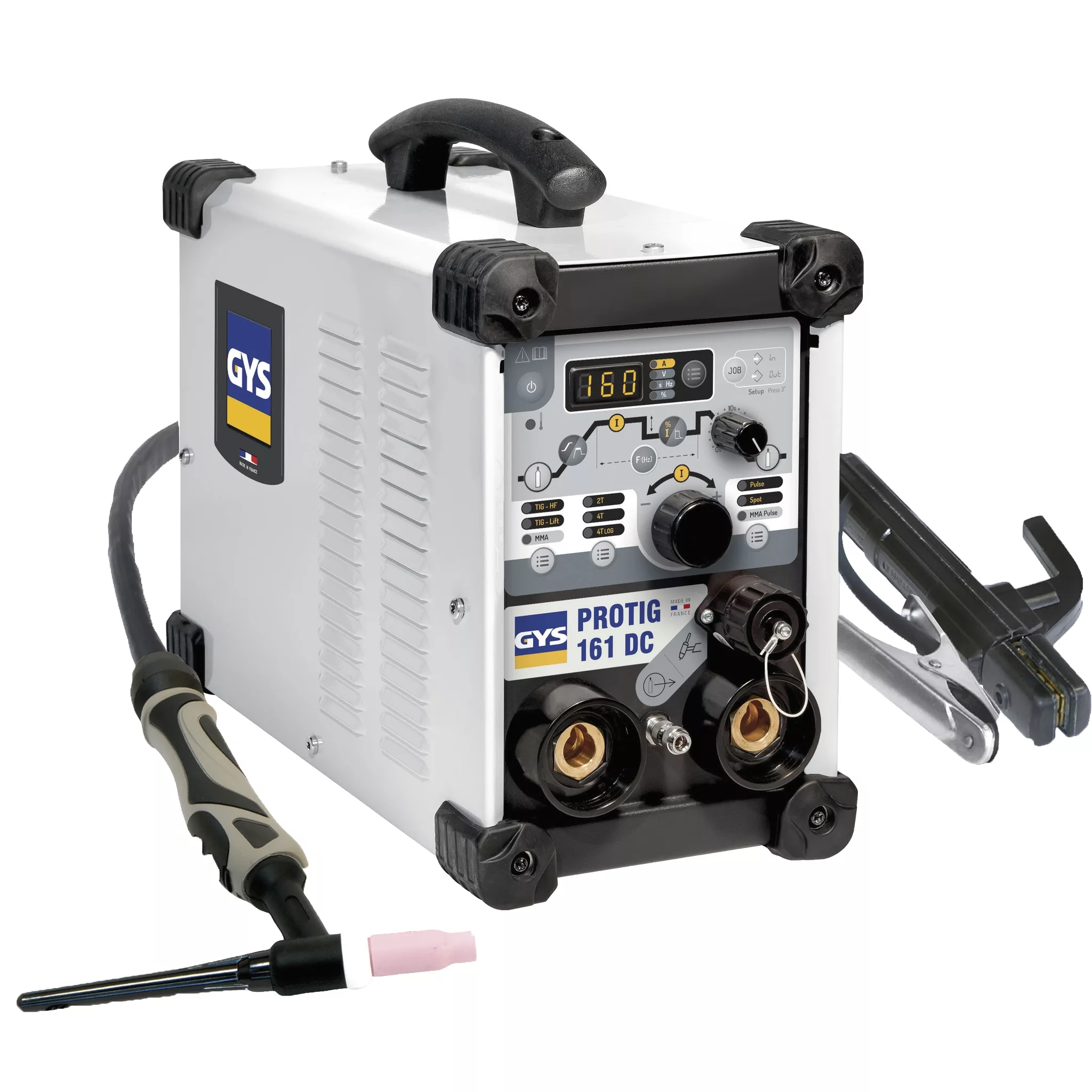 GYS PROTIG 161 DC - WITH ACCESSORIES (TIG17B-4m)