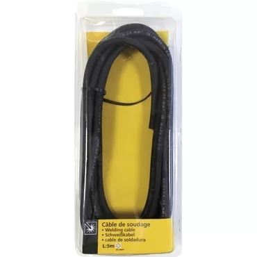 GYS COPPER WELDING CABLE 25 mm² - 5 M - BAG WITH HOOOK