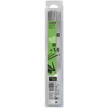GYS TIG FILLER RODS (x60) - STAINLESS STEEL (316L) Ø1.6 - 330mm (BLISTER)